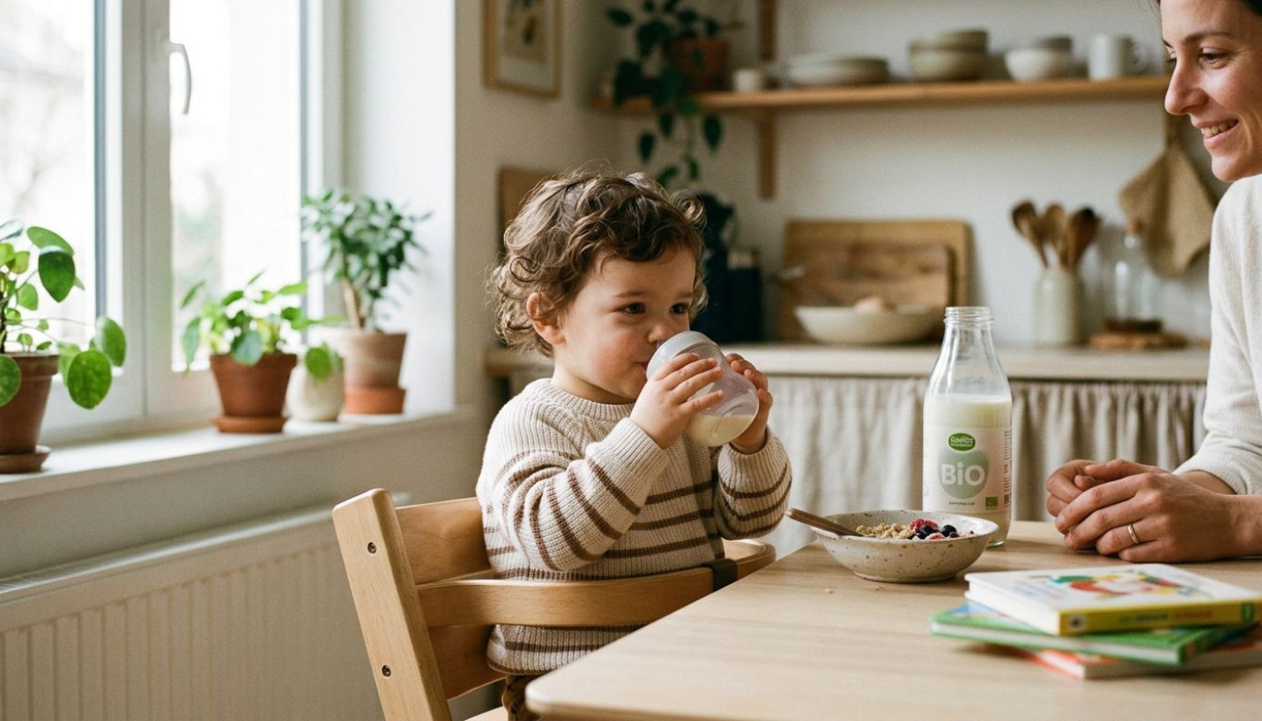 Comment le lait de croissance bio influence-t-il le développement des tout-petits ?